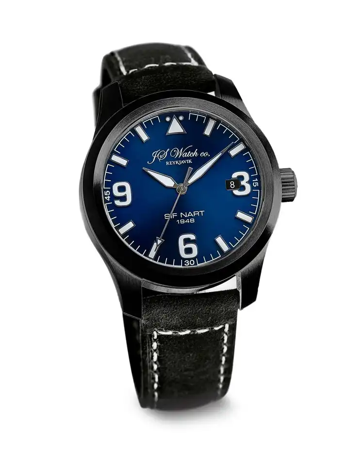 JS Watch Company Blue Sif NART